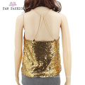 Full Sequin Tank Top Sequin Halter Top